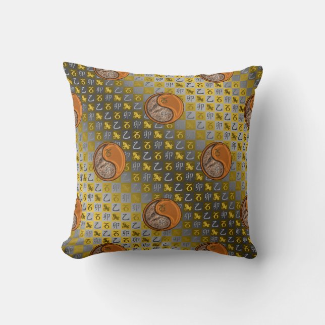 Capricorn & Wood Rabbit Cushion (Front)