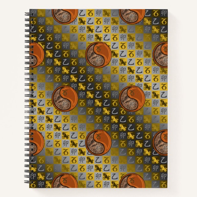 Capricorn & Wood Rabbit Notebook (Front)