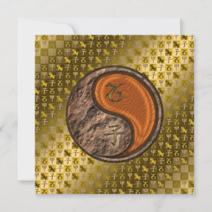 Capricorn & Wood Rat Card