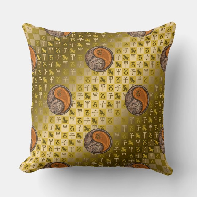 Capricorn & Wood Rat Cushion (Front)