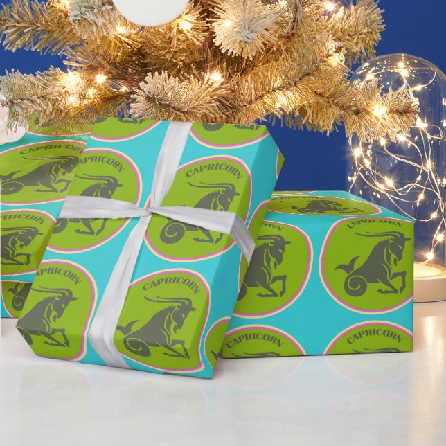Capricorn Wrapping Paper (Holidays)