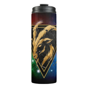 Capricorn Zodiac Astrology Gift Thermal Tumbler