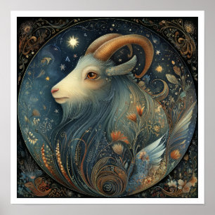 Capricorn Zodiac Birth Sign Astrology Celestial