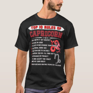 capricorn Zodiac Birthday Top 10 Rules Of capricor