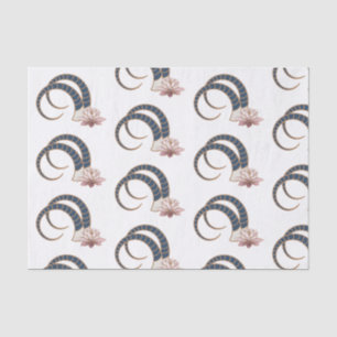 Capricorn Zodiac Boho Tissue Paper