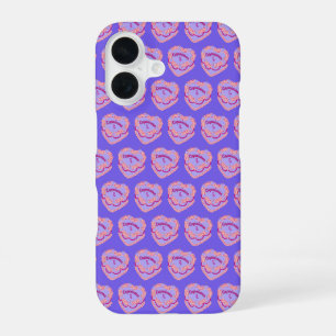 Capricorn Zodiac Coquette Heart Birthday Cake iPhone 16 Case