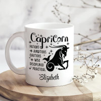 Capricorn Zodiac Horoscope Custom Name 