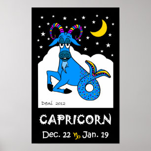 CAPRICORN - ZODIAC POSTER