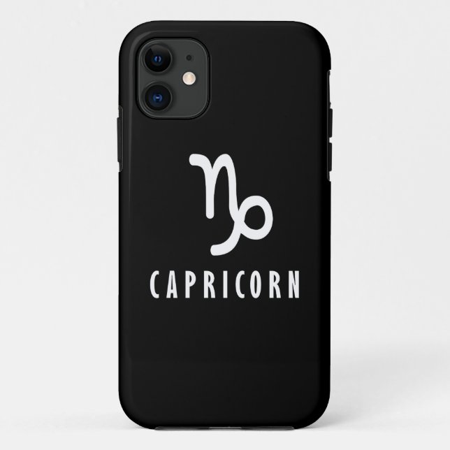Capricorn zodiac sign Case-Mate iPhone case (Back)