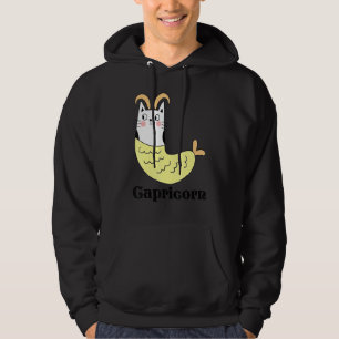 Capricorn Zodiac Sign Cute Funny Cat Kitty Kitten Hoodie