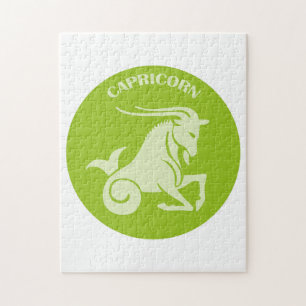 Capricorn, Zodiac Sign, Horoscope, Astrology Jigsaw Puzzle