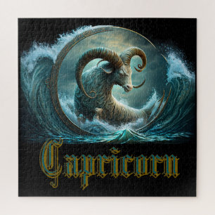 Capricorn Zodiac Sign Jigsaw Puzzle