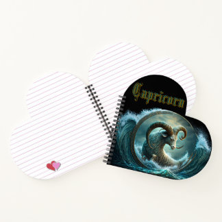 Capricorn Zodiac Sign Notebook