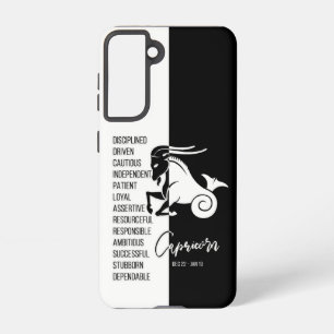 Capricorn Zodiac Sign Samsung Galaxy Case