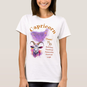 Capricorn Zodiac Sign T-Shirt