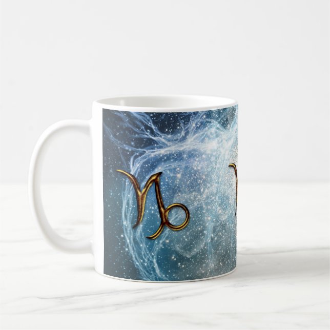 CAPRICORN Zodiac Star Sign Mug (Left)