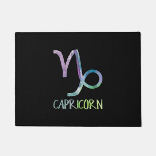 Capricorn Zodiac Symbol Astrology Sea Goat Gift Doormat