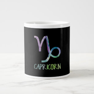 Capricorn Zodiac Symbol Astrology Sea Goat Gift Large Coffee Mug