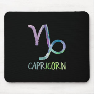 Capricorn Zodiac Symbol Astrology Sea Goat Gift Mouse Mat