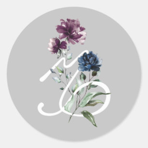 Capricorn Zodiac Symbol Classic Round Sticker