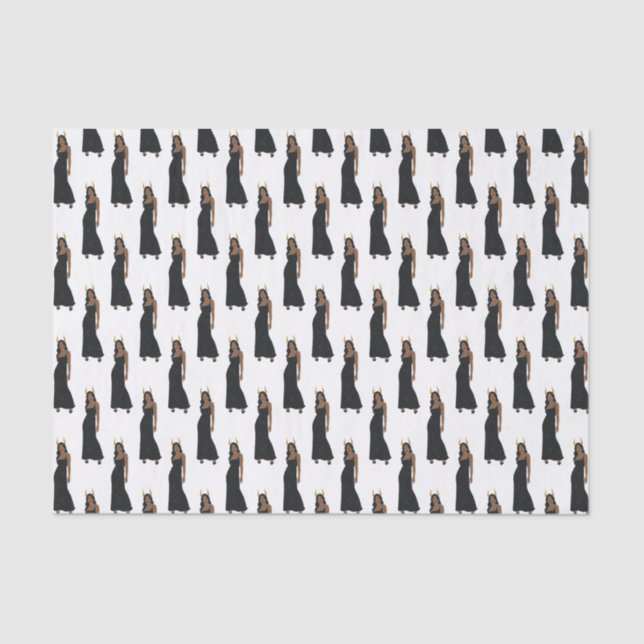 Capricorn Zodiac Tissue Paper (Front)