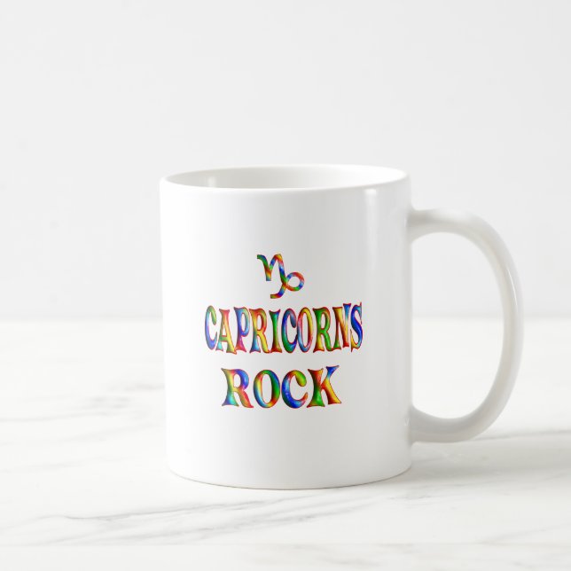 Capricorns Rock Coffee Mug (Right)