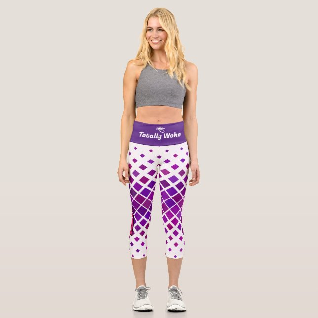 Capris | Spandex | Fitness | Yoga | Pants (Front)