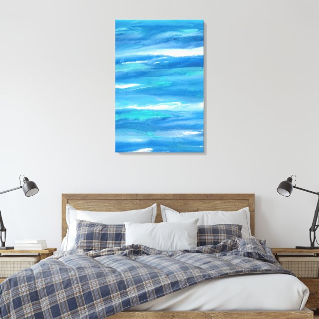 'Caps'  Canvas Print (Insitu(Bedroom))