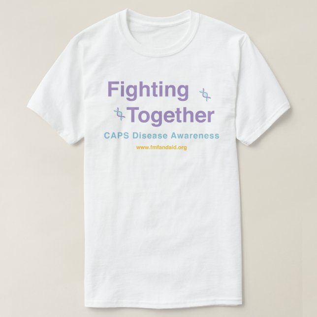 CAPS Fighting Together T-Shirt (Design Front)