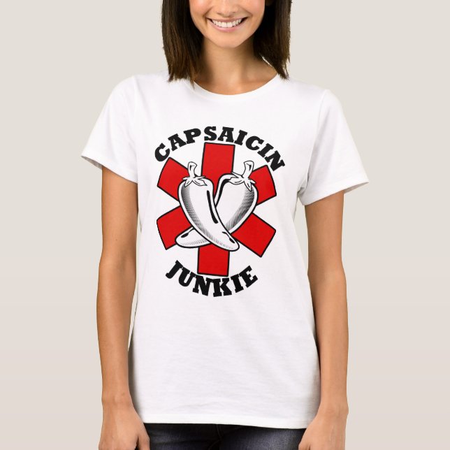 Capsaicin Junkie T-Shirt (Front)