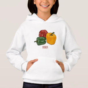 Capsicum cartoon illustration