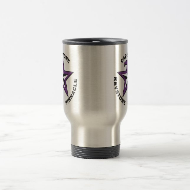 Capstone Stainless Travel Mug (Center)