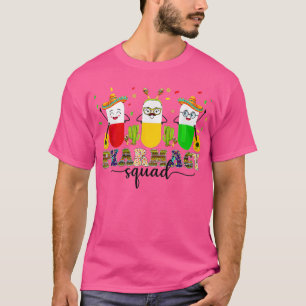 Capsule Pharmacist Pharmacy Squad Mexico Lover Cin T-Shirt
