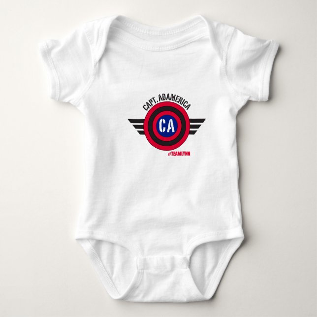 Capt Adamerica Infant Tee (Front)
