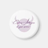 Capt. Aubergine Magnet