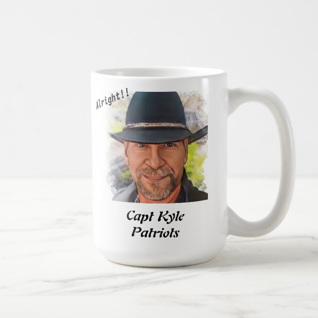 Capt. Kyle Patriots Coffee Mug (Right)