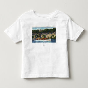 Capt. Palmers Lake Ride Stroller IV Boat Scene Toddler T-Shirt