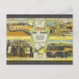 Capt. Starn'S Restaurant And Bar Atlantic City, Vi Postcard