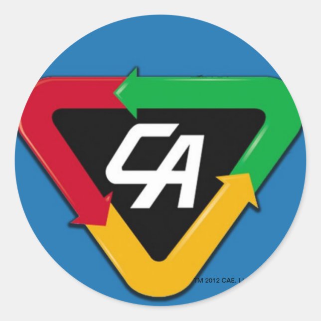 Captain Action Logo Sticker (Front)