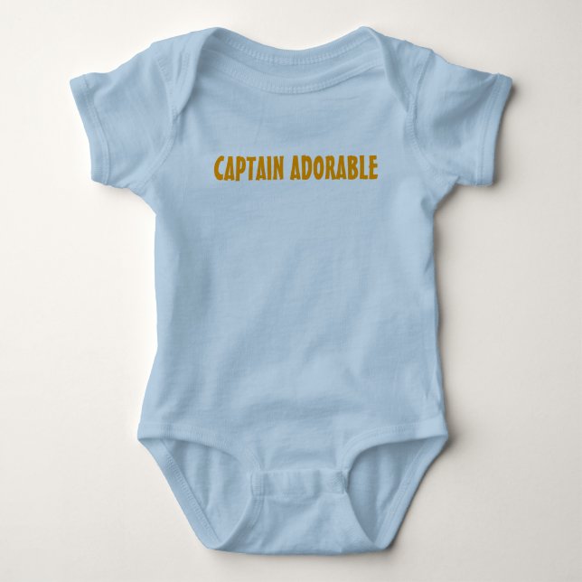 Captain Adorable baby creeper (Front)