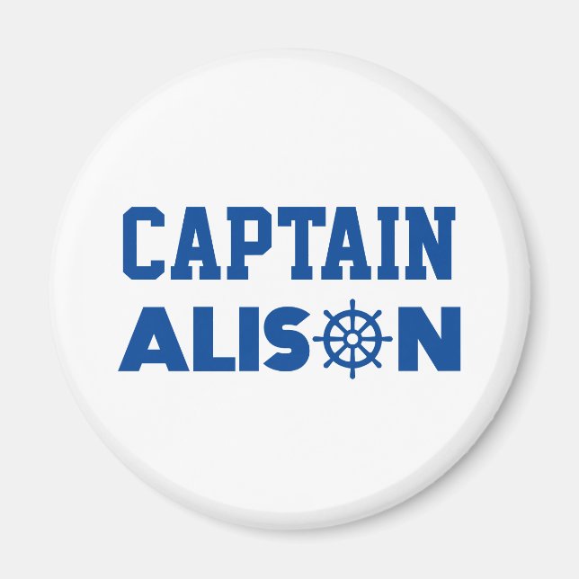 Captain Alison Magnet (Front)