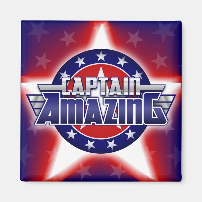 Captain Amazing Magnet (Front)