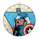 Captain America Retro Character Graphic