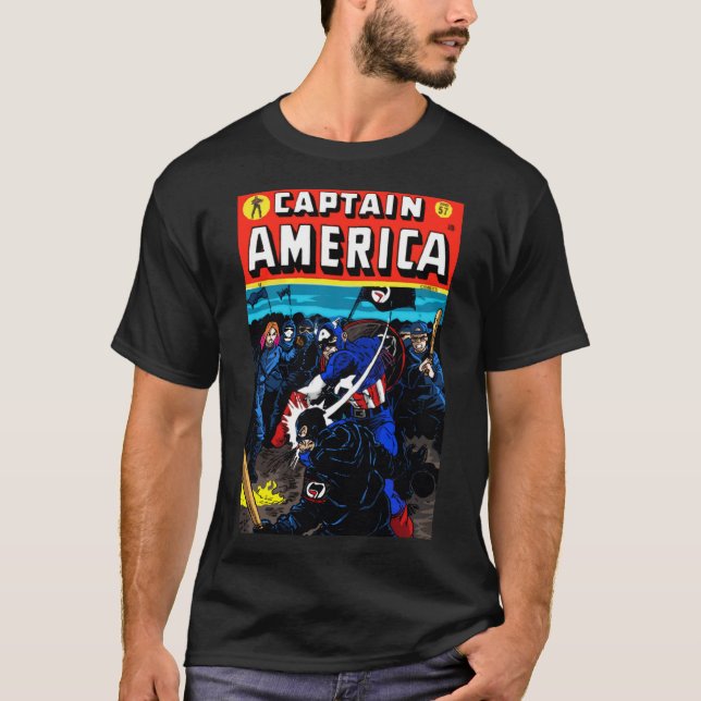 Captain America  T-Shirt (Front)