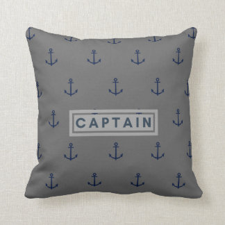 Captain Ancle all over printed Throw pillow