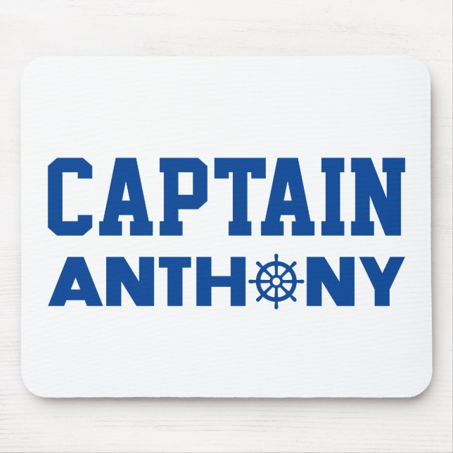 Captain Anthony Mouse Mat (Front)
