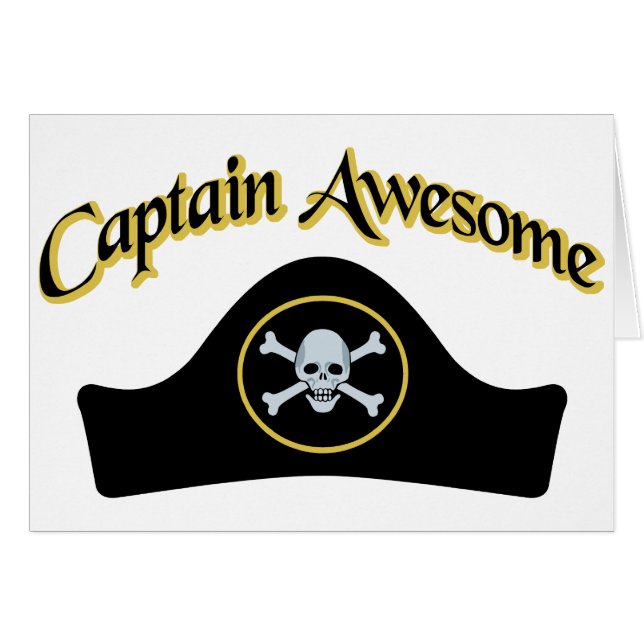 Captain Awesome (Front Horizontal)
