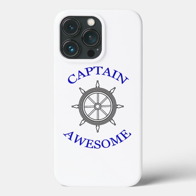 "Captain Awesome" Case-Mate iPhone Case (Back)