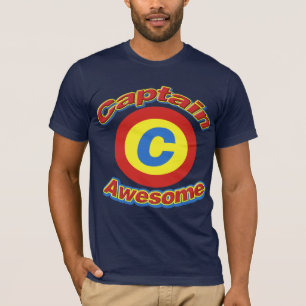 Captain Awesome Men's Dark Shirt