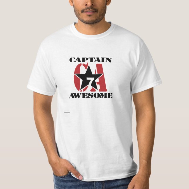 Captain Awesome - Propaganda T-Shirt (Front)